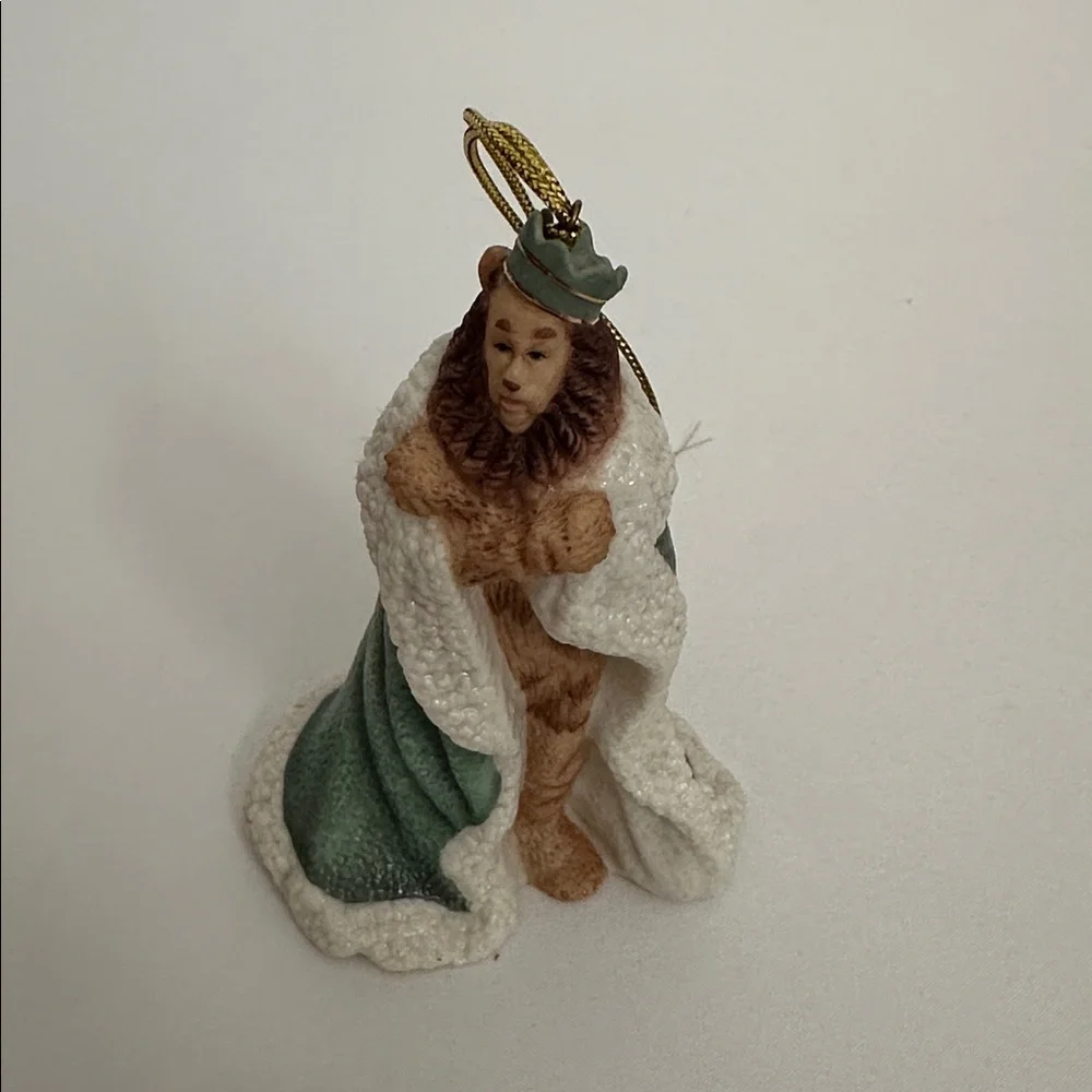 Lenox Cowardly Lion Ornament Christmas Collection Wizard of Oz Original Box